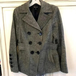 Guess wool blend coat size small